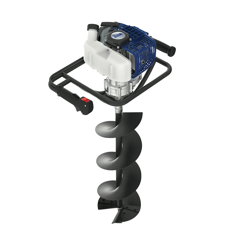 Petrol top post auger
